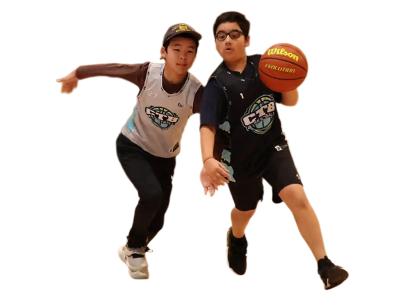 A picture of a CTB basketball player